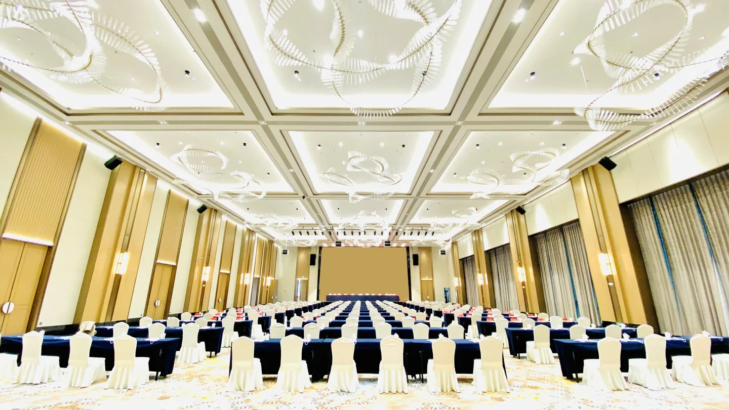 映山堂会议布置实景